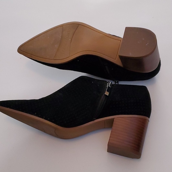 Franco Sarto black suede booties - Picture 4 of 5